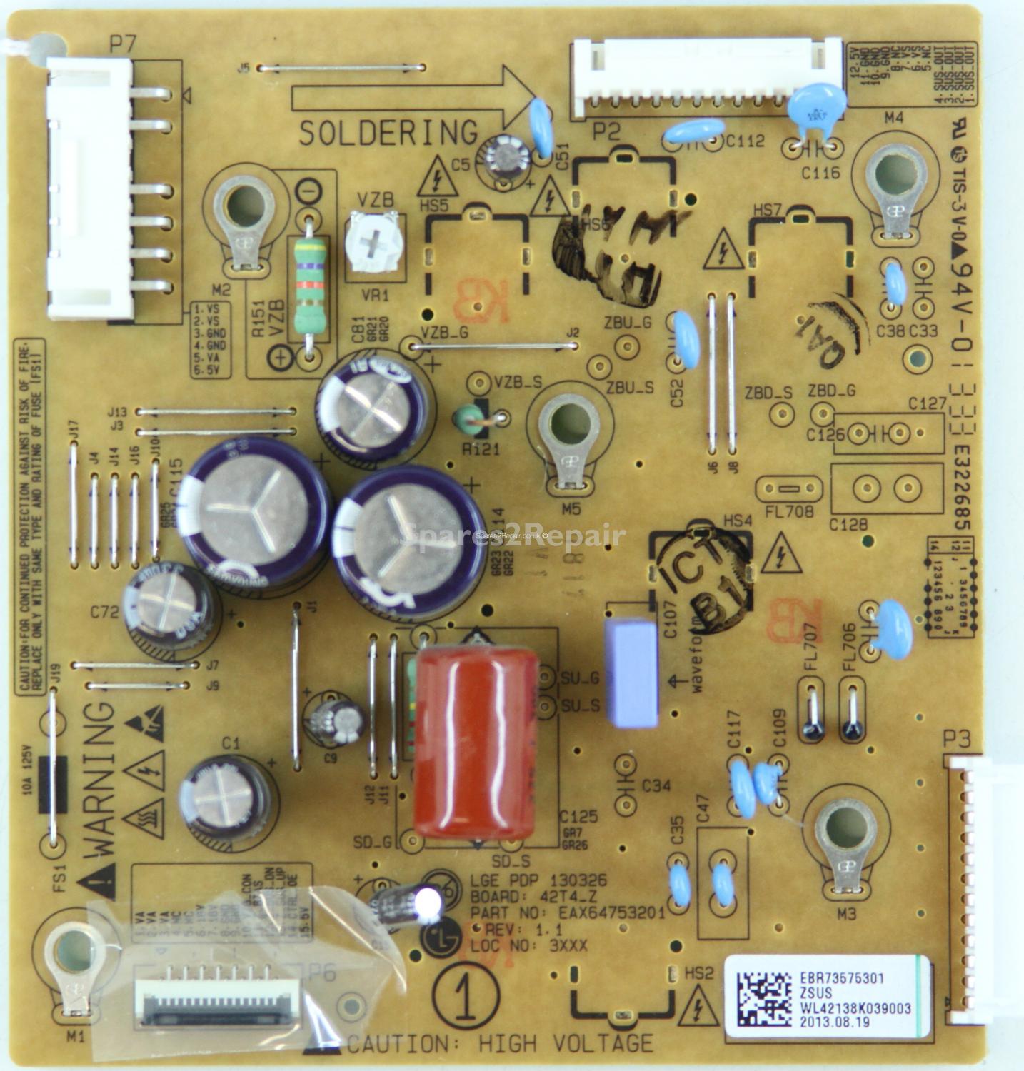 LG 42PN450B - ZSUS - EBR73575301 - EAX64753201 - REV: 1.1 - PDP 130326 - 42T4_Z