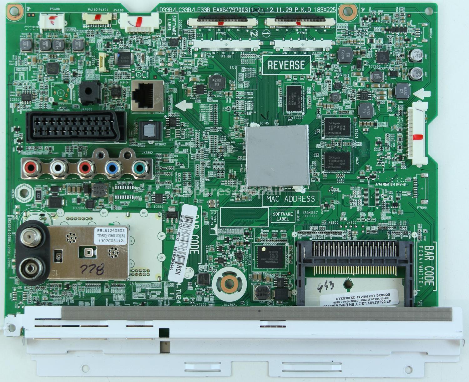 LG 42LA740V - Main AV - EBR76348703 - EBT62383444 - EAX64797003(1.2) - LD33B/LC33B/LE33B