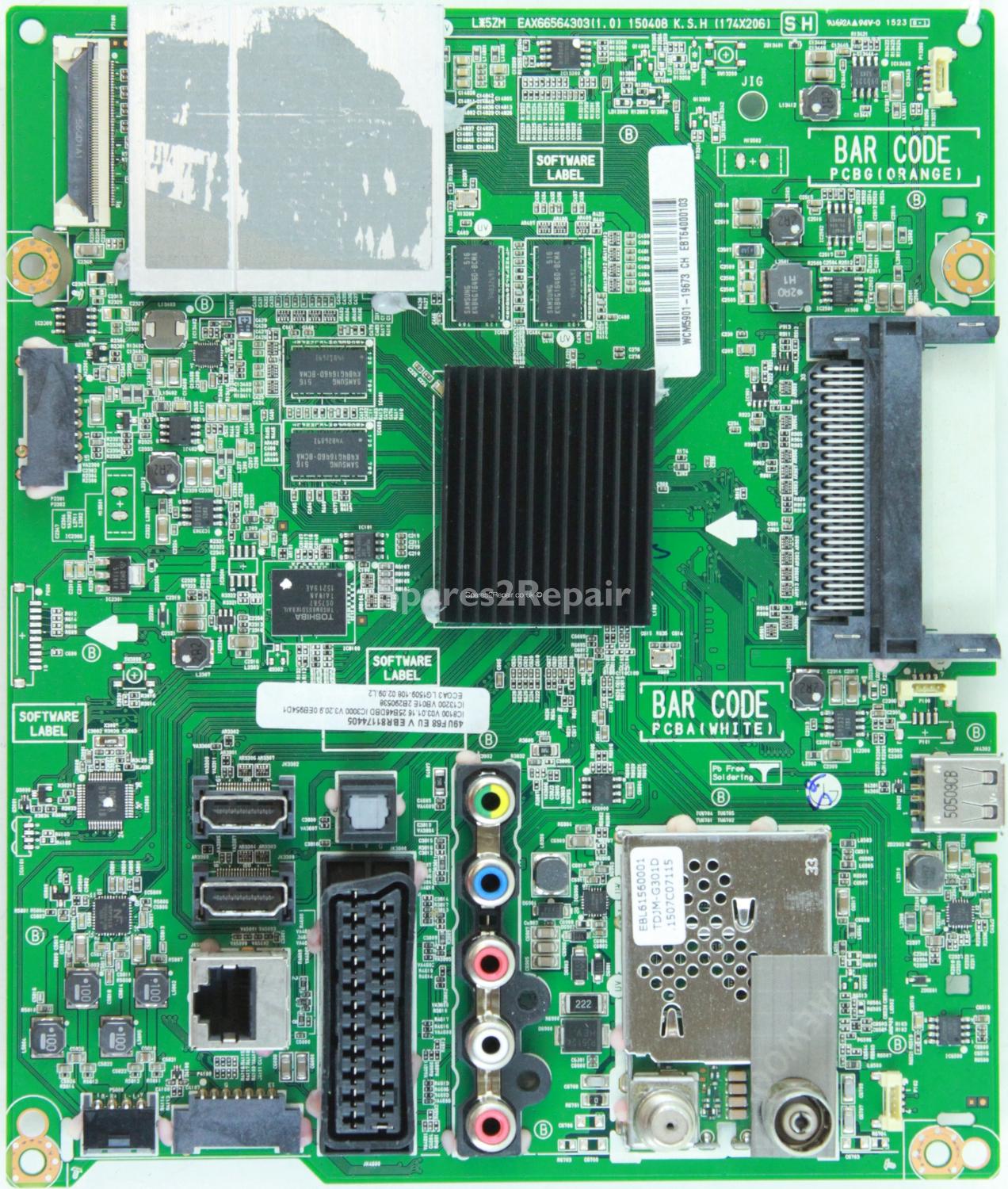 LG 49UF680V-ZA - Main AV - EBR81174405 - EBT64000103 - EAX66564303(1.0)