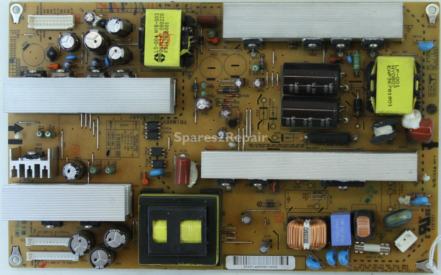 LG 37LG3000 - Power Supply - EAX40097901/10 - REV 1.0 - EAY40505001 - LGP37-08H