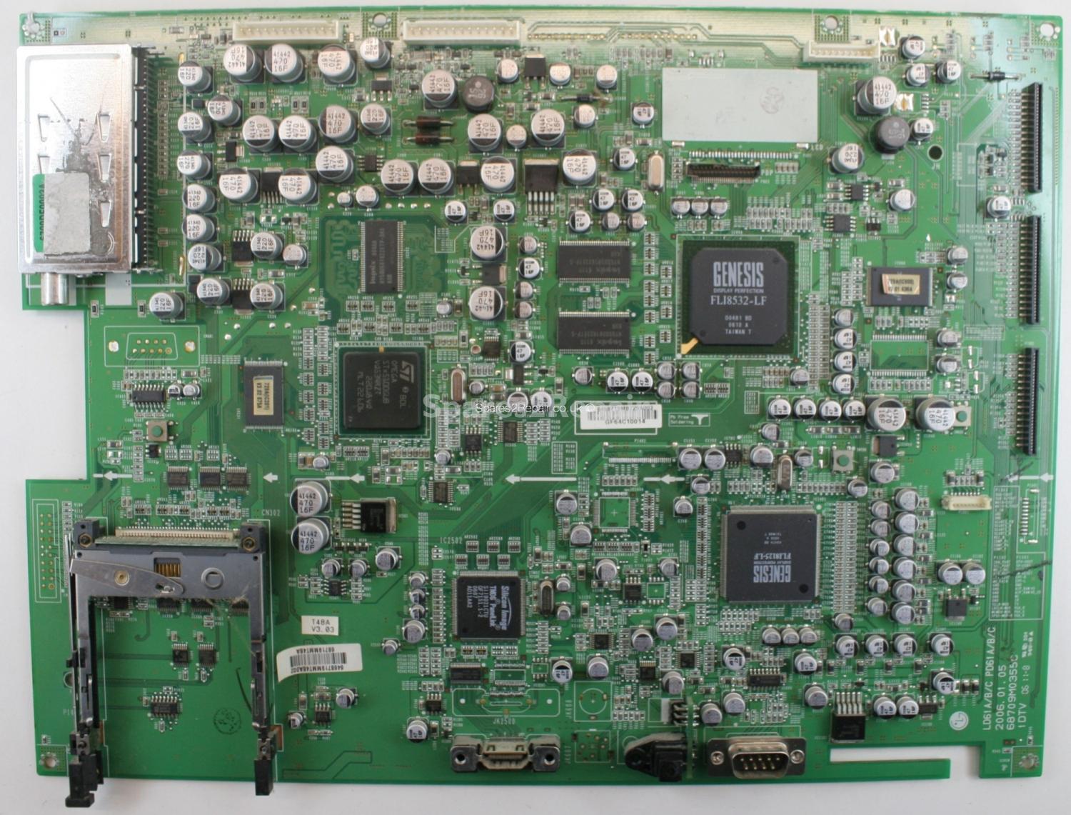 LG 42PC1DV - Main AV - 68709M0355C - 68719MB729A - LD61 A/B/C PD61 A/B/C