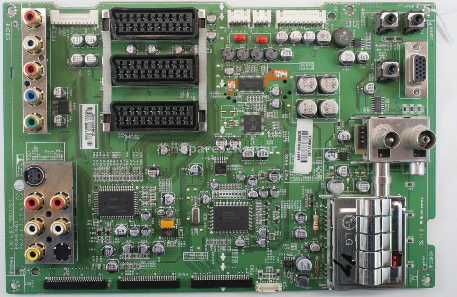 LG 42PC1DV - Main AV - 68709S0992D - 68719SMG90A - LD61 A/B/C PD61 A/B/C - 060202