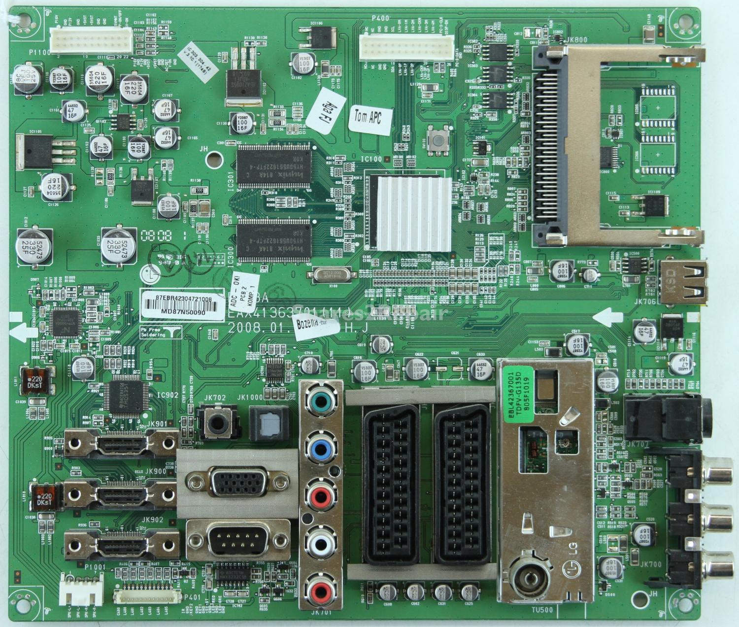 LG 42PG3000-ZA - Main AV - EBR42304721 - EAX41363701 (11)