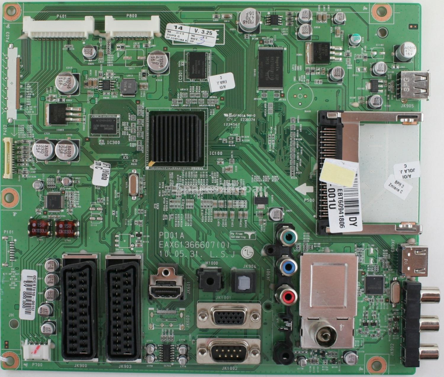 LG 42PJ550-ZD - Main AV - EAX61366607(0) - EBT60941806 - PD01A