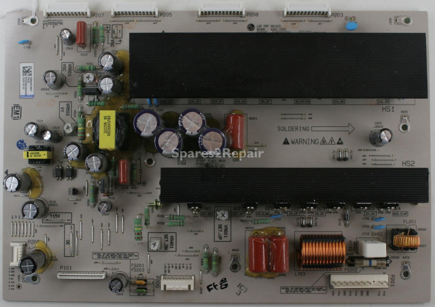 LG 42PQ6000 - YSUS - EBR56916601 - EAX57633701 - Rev M - PDP 081223 - 42G2_YSUS