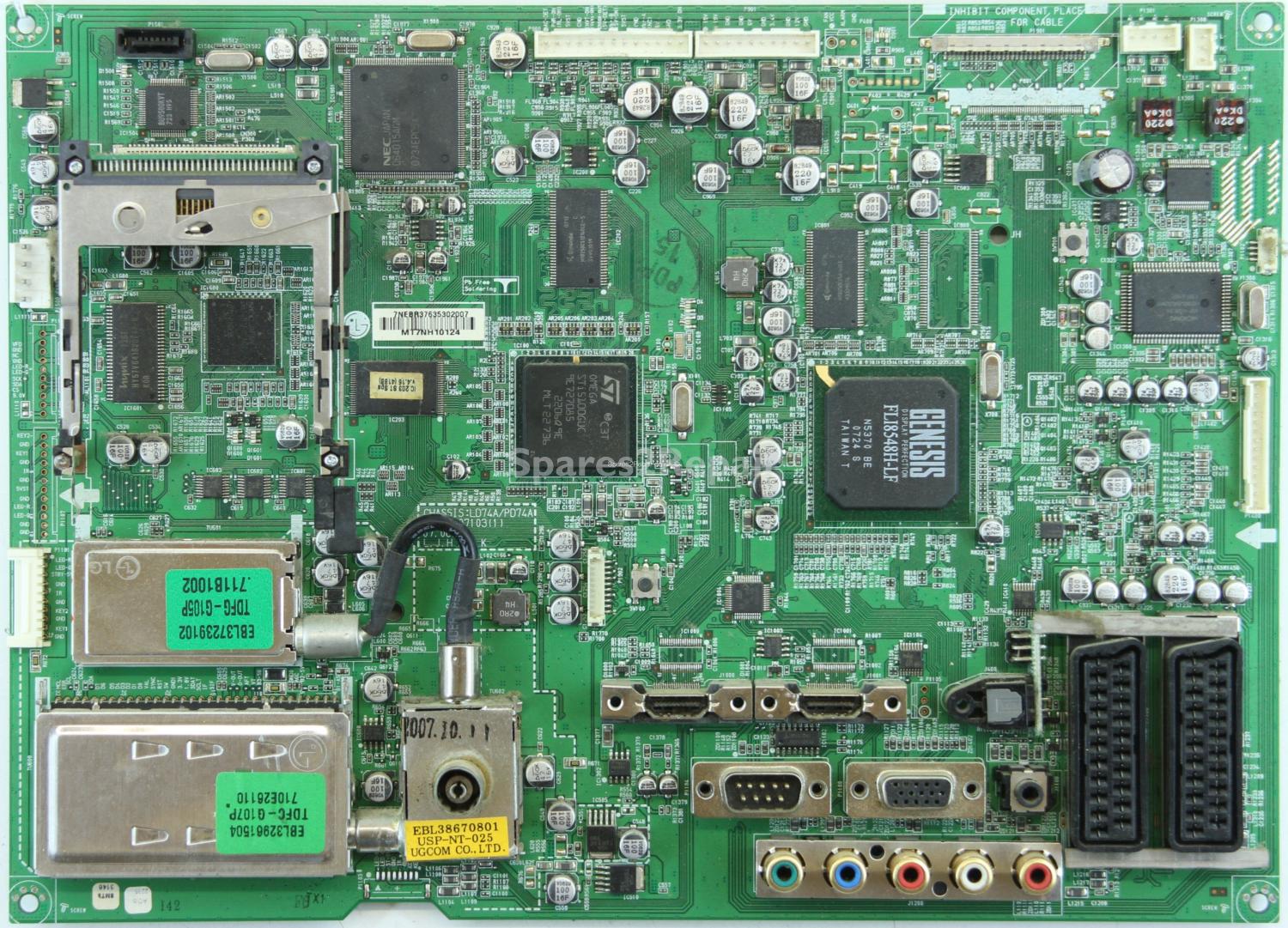 LG 42PT85 - Main AV - EAX35707103(1) - EBR37635302 - LD74A/PD74A