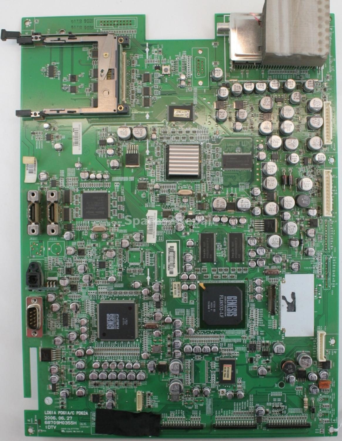 LG 50PC1D - Main AV - 68709M0355H - 68719MMX24A - 68719MB874A