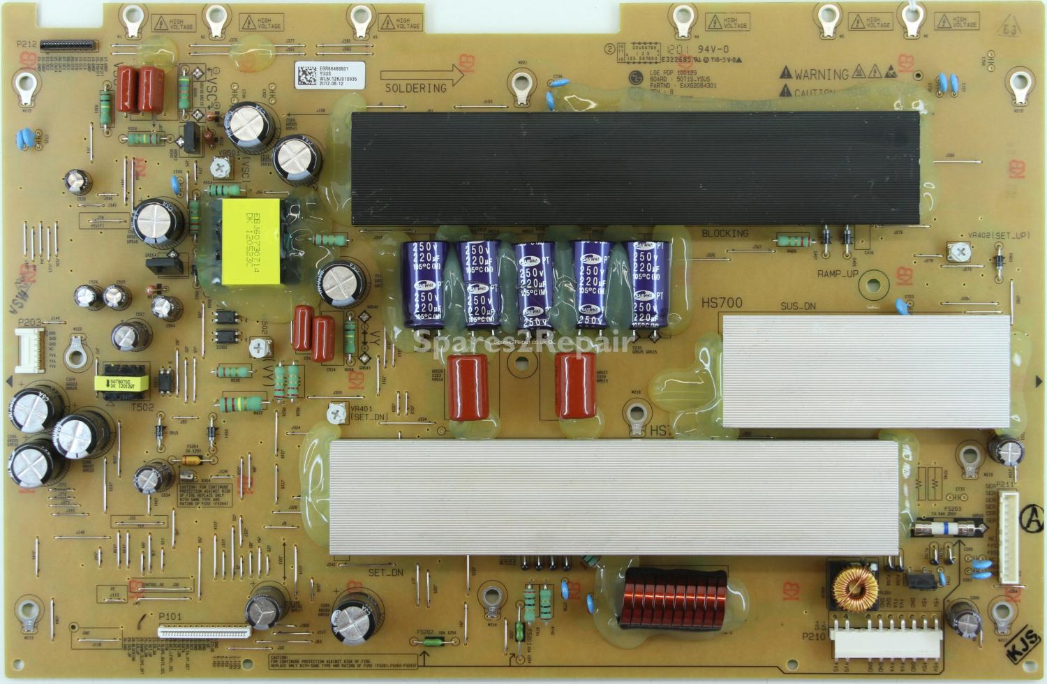 LG 50PC1DA-EA - YSUS - EAX62064301 REV:B - EBR66468801 - LGE PDP 100129 - 50T1S_YSUS