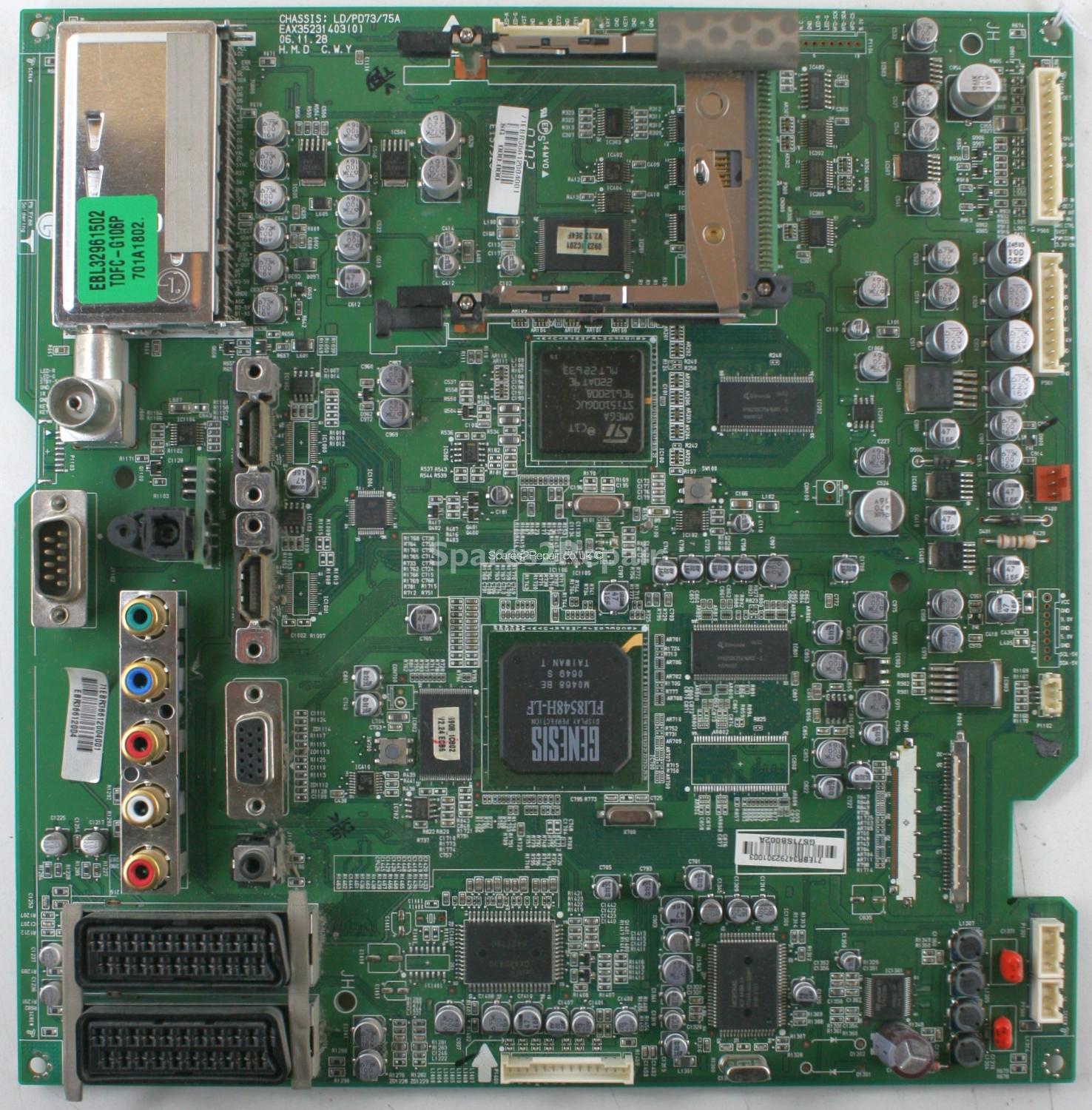 LG 50PC55 - Main AV - EAX35231403(0) - EBR36612004 - EBR34792301 - LD/PD73/75A