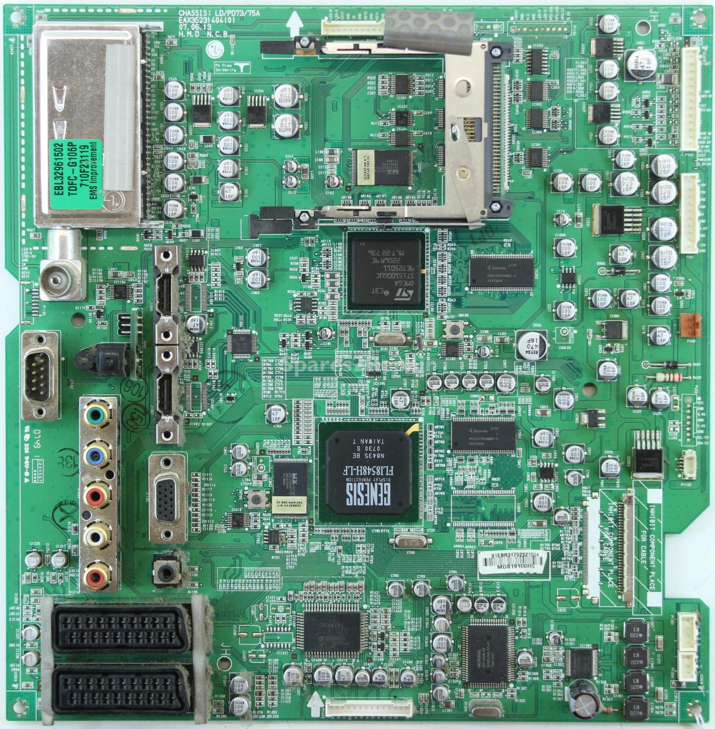 LG 50PC55-ZB - Main AV - EAX35231404(0)