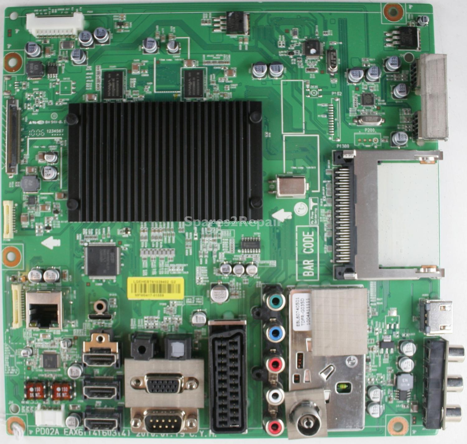 LG 50PK590 - Main AV - EBT61039402 G2 - EAX61141603(4) - PD02A