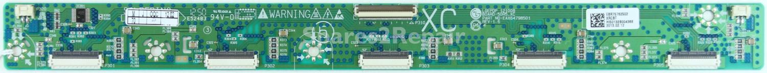 LG 50PN650T - Buffer - EAX64798501 - REV:1.6 - EBR75762502 - LGEPDP 121008 - 50R5_XC