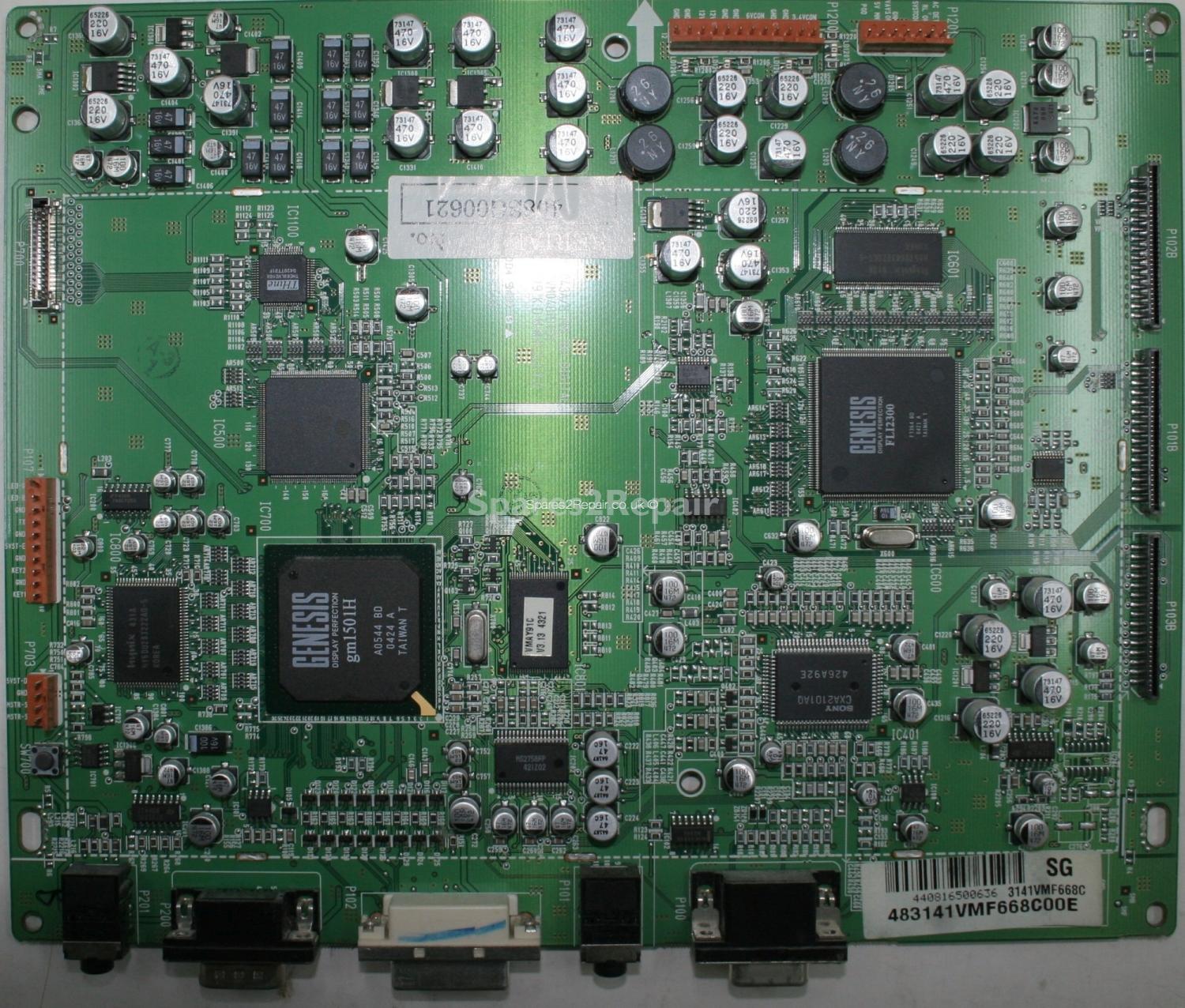 LG RZ-42PX11 - Main AV - 6870VM0481F(3) - RF-043A-B MALIBU DIGITAL