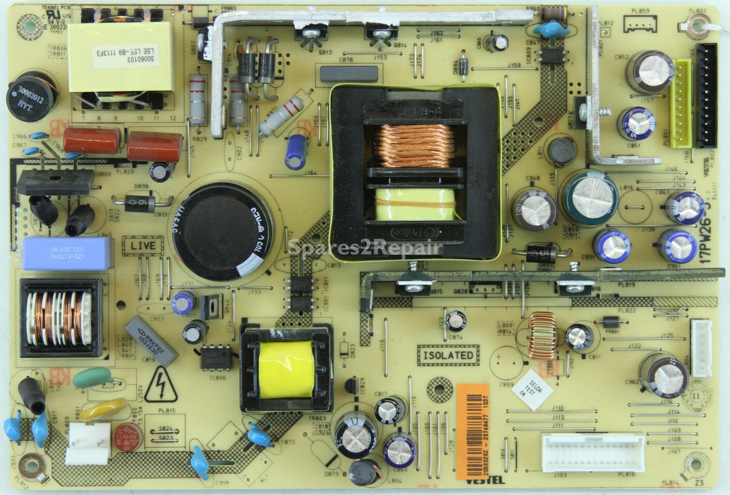 Luxor LUX-40-914-TVB - PSU - 20580292 - 17PW26-5 - V.3 - 040111