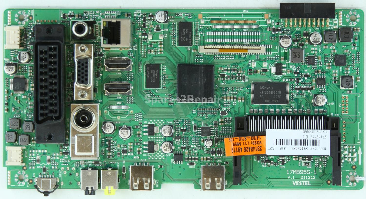 Luxor LUX0132001B/01 - Main AV - 23148425 - 17MB95S-1 V1 - 211212