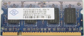 Nanya 1Gb PC2-6400S DDR2-800 Laptop Memory