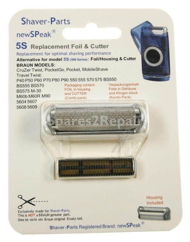 Newspeak Shaver Head - New Speak 5s Replacement Foil & Cutter