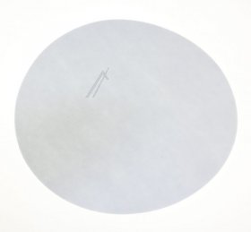 Omnitronic Turntable Mat - Slipmat Antistatisch Neutral Weiss