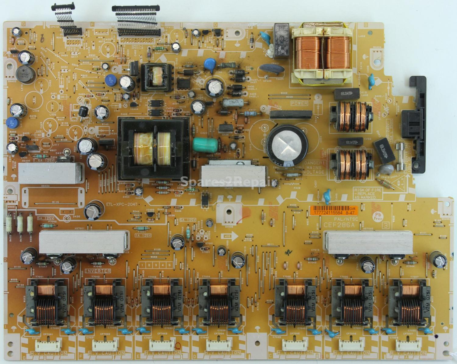 Orion TV-32082 - Power Inverter - CEF286A - 177724115584 - ETL-XPC-204T