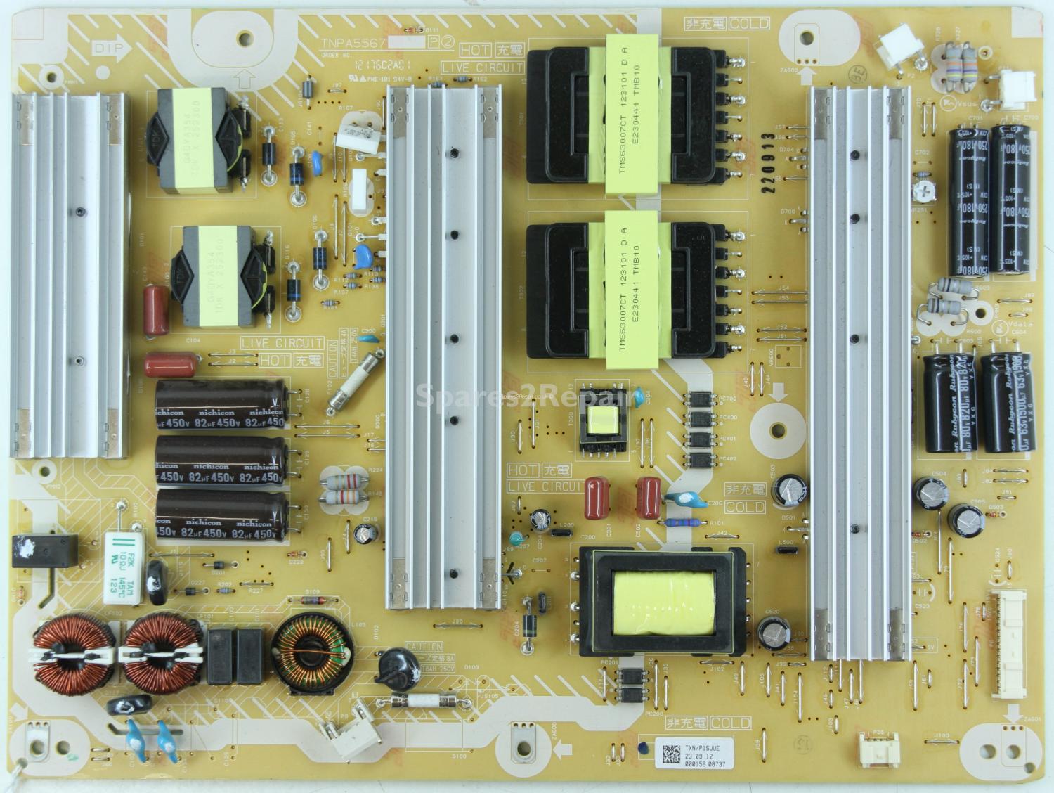 Panasonic TX-P42ST50B - PSU - TXN/P1SUUE - TNPA5567 P2