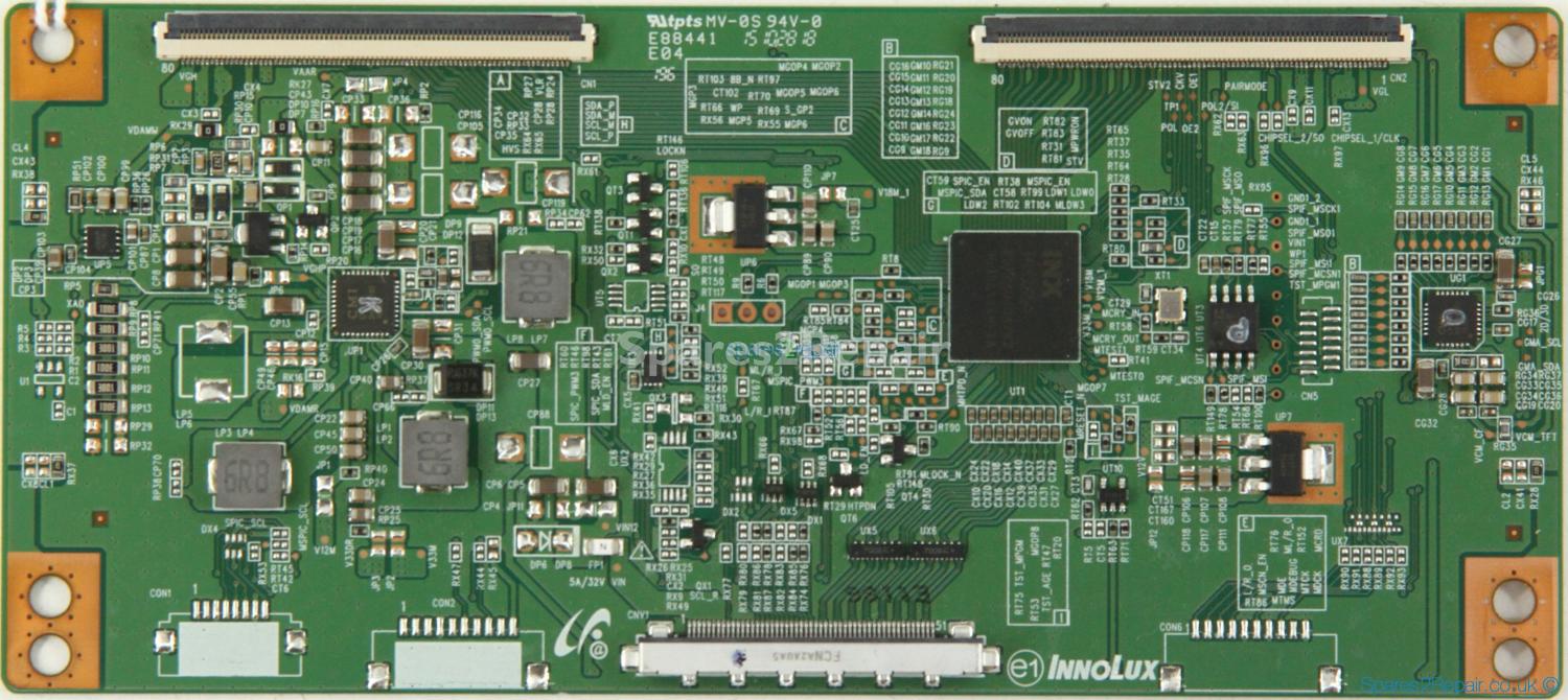 Panasonic TX-40DX700B - T-Con - 4AJDJ1S51 - InnoLux e1