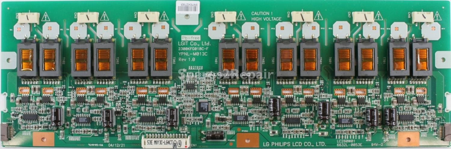 Philips 26PF8946 - Inverter - 6632L-0053E - LC260W01 - 2300KFG018C-F - YPNL-M013C - Rev 1.0