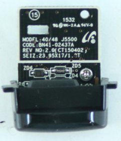 Samsung UE48J5500AK - IR - BN41-02437A - REV NO:2.0 (CT150402) - 40/48 J5500