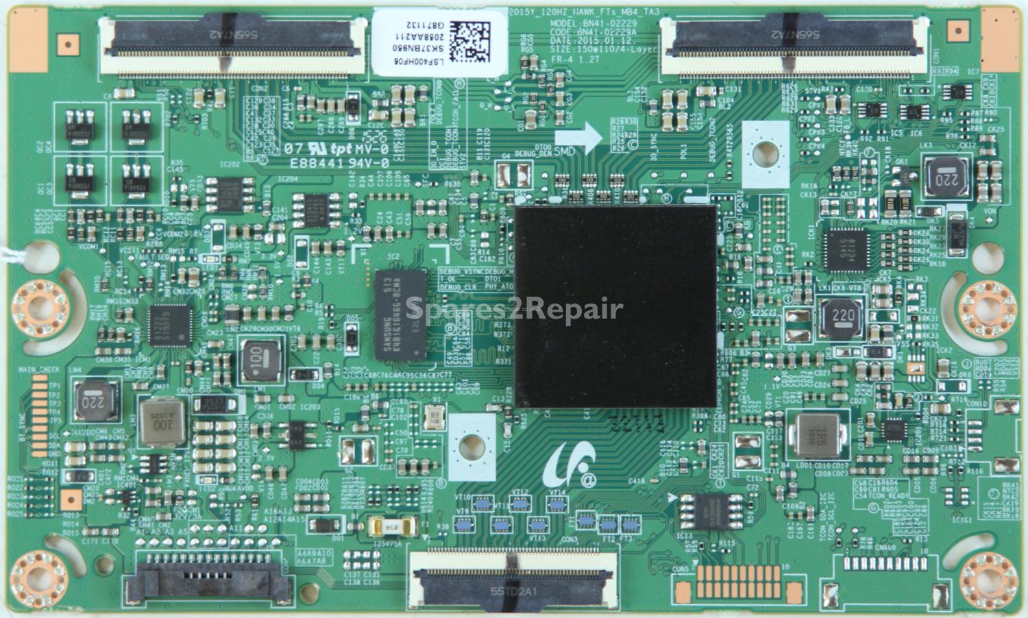 Samsung UE40J6300AK - T-Con - BN95-02058A - BN41-02229A - LSF400HF05