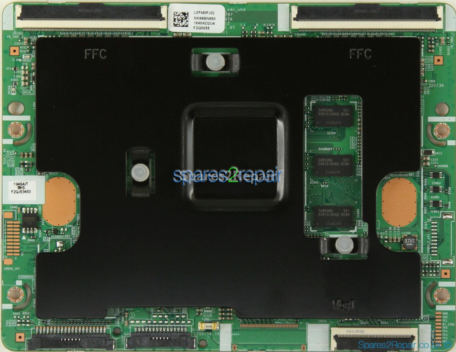 Samsung UE48JU7500T - T-Con - BN95-01949A - BN41-02297A - LSF480FJ02 - 2015_hawk_uft_sdc_uhd