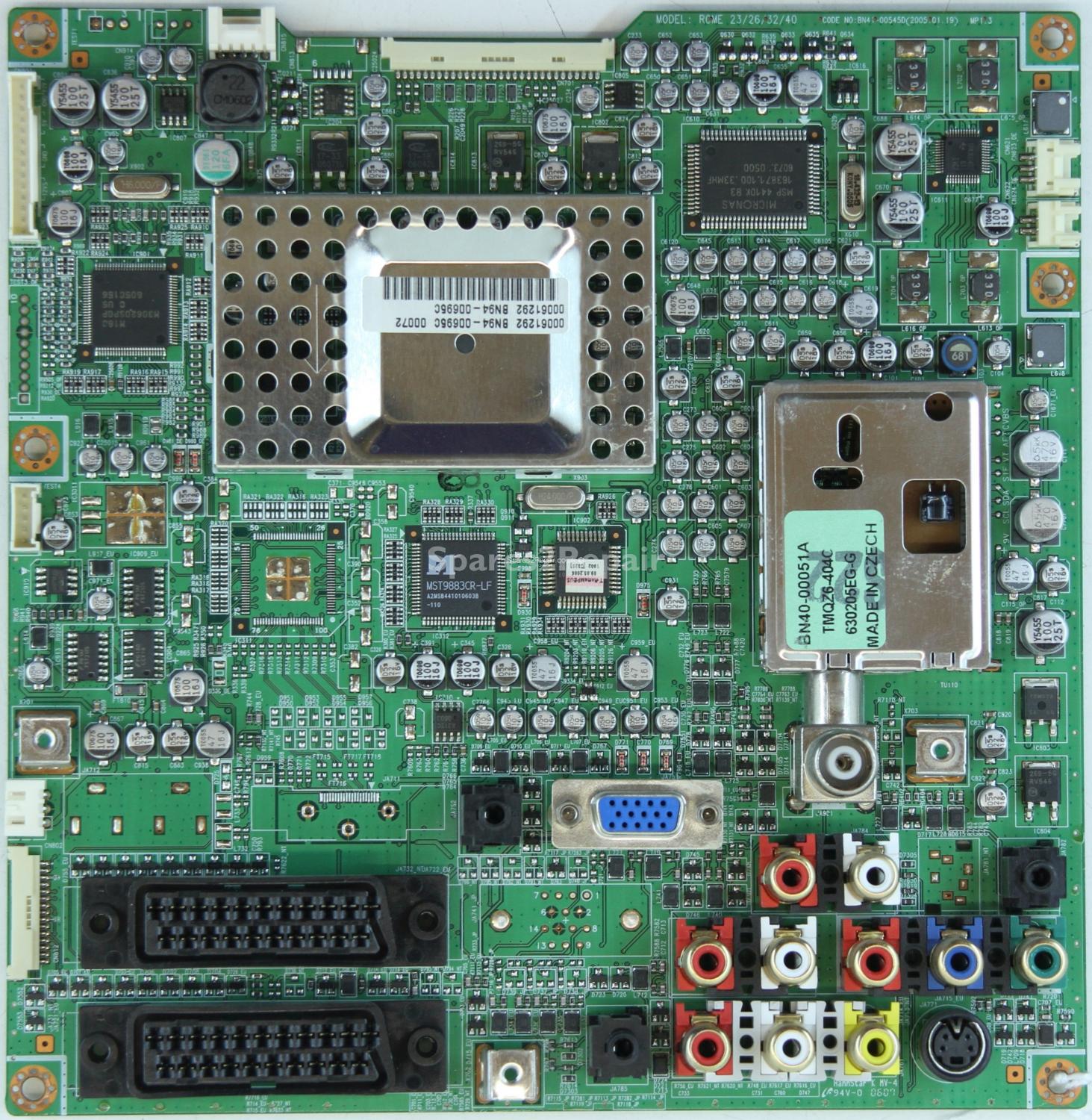 Samsung LE40R51BX - Main AV - ROME - BN41-00545D MP1.3