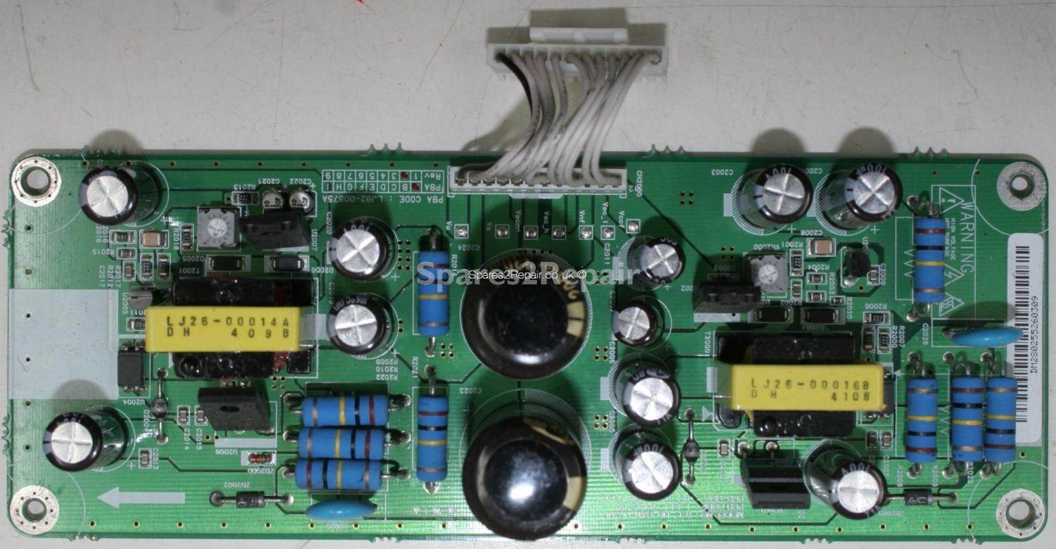 Samsung PPM63H3Q - Aux PSU - LJ92-00875A A2 - LJ41-01851A R1.5 - 63HD D3.0 DC-DC