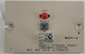 Samsung PS42E7HD - Power Button - BN41-00575B - V0.5 - CT050812 - STRAUSS POWER