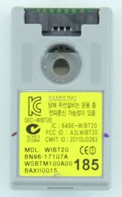 Samsung PS51D6900DK - Bluetooth Module - BN96-17107A - WIBT20 - WSBTM100A00 - 649E-WIBT20