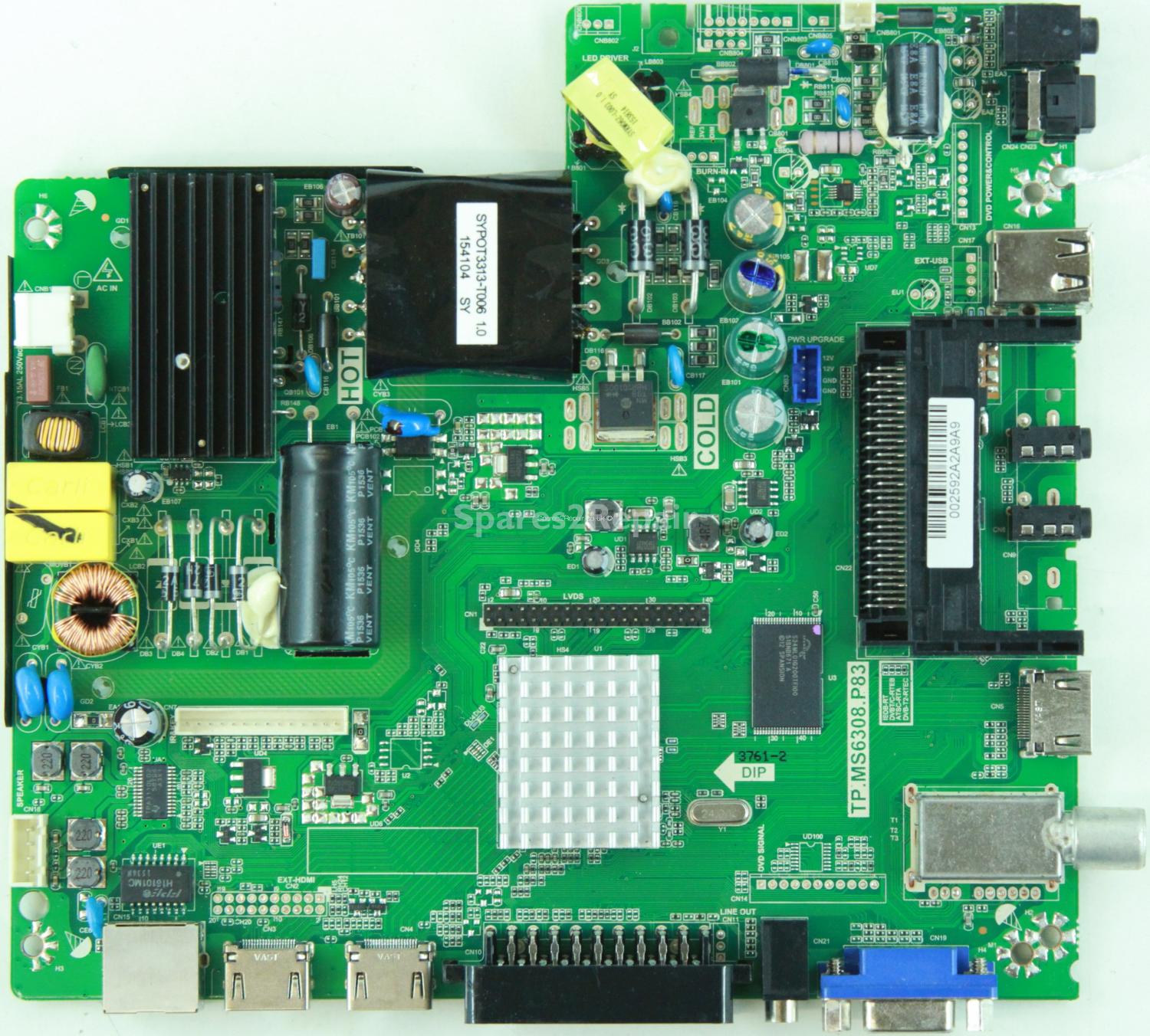 Seiki SE50FO04UK - Main Board - 34014783 - L15113761 - TP.MS6308.P83