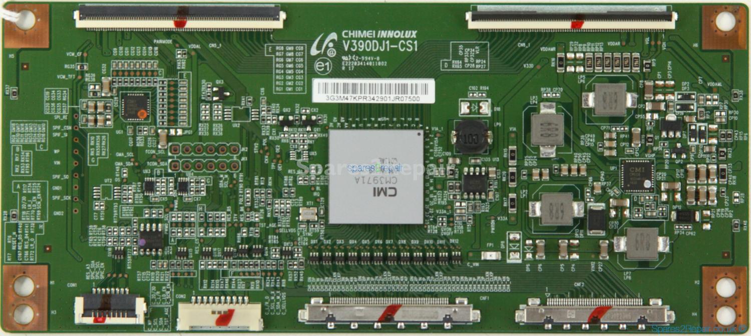 Seiki SE39UA01UK - T-Con - V390DJ1-CS1 e1 - 3G3M47KPR342901JR07500