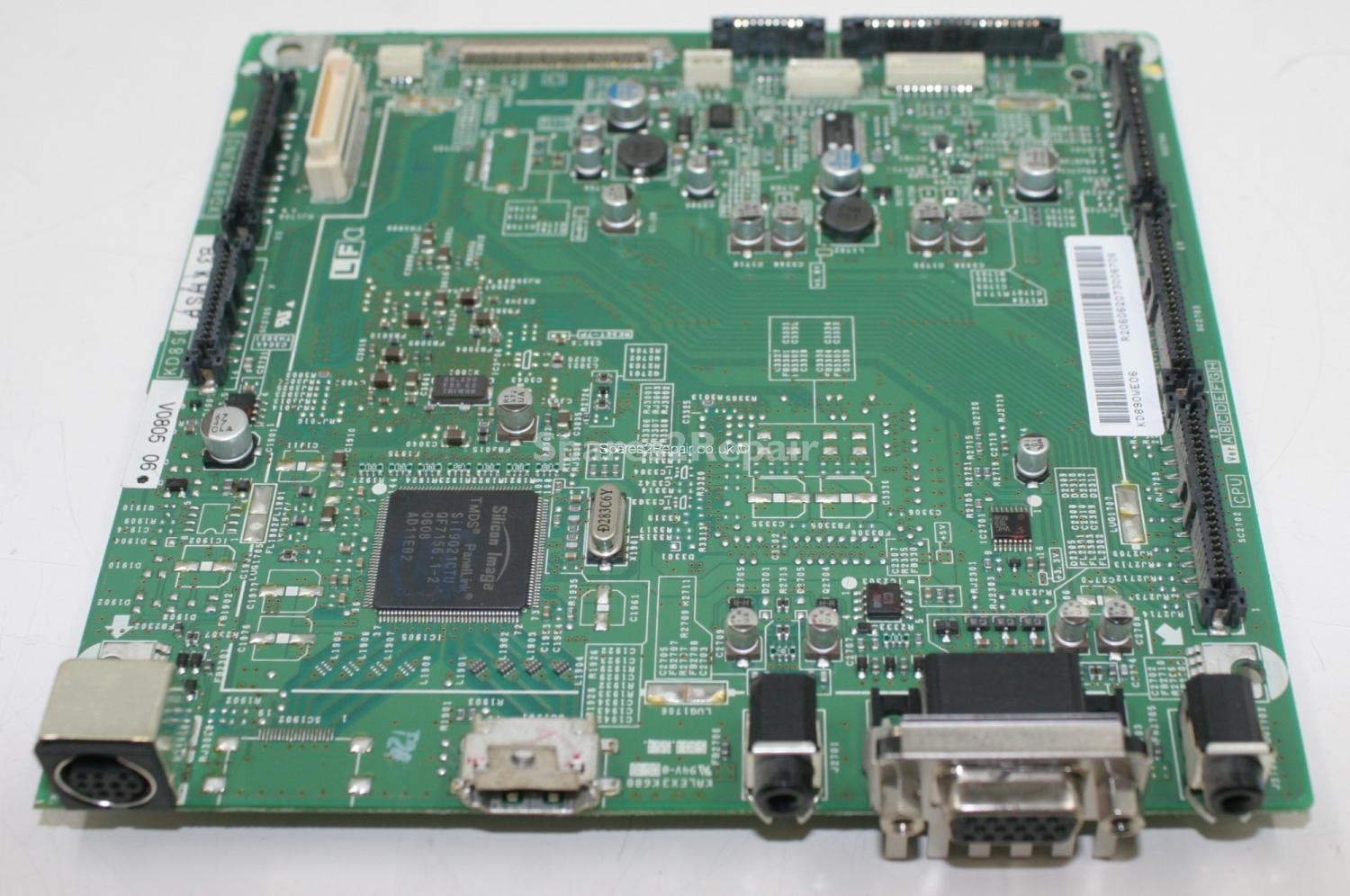 Sharp LC-32GD8E - Inputs - KD890WE06 - XD890WJN2