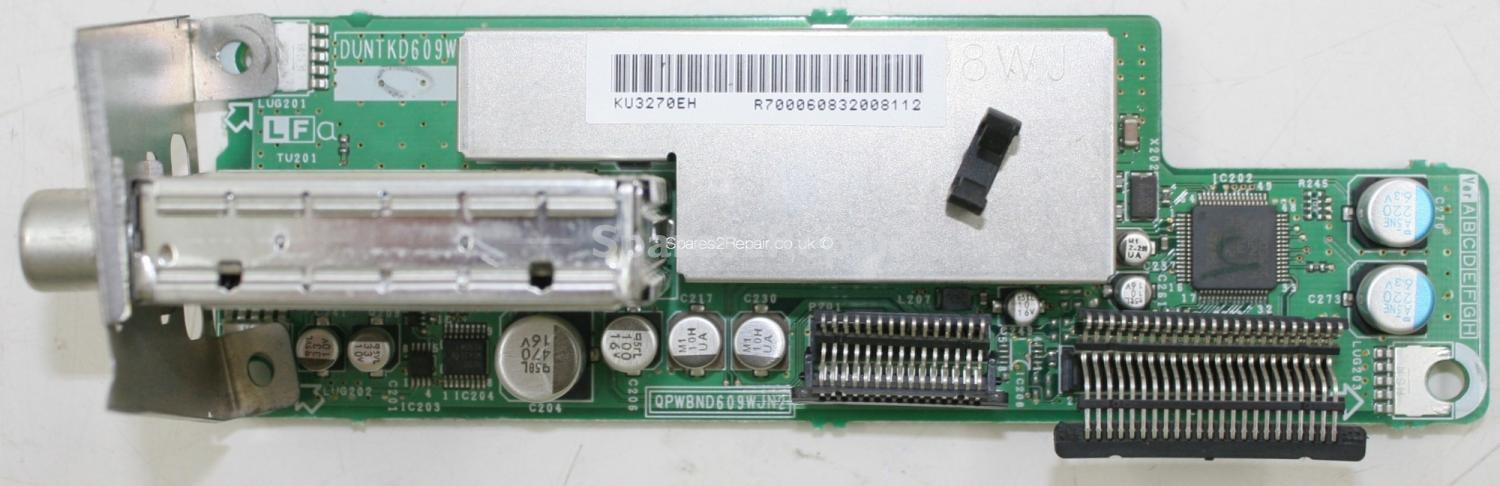 Sharp LC-37P70E - Tuner - DUNTKD609WE - KU3270EH - QPWBND609WJN2