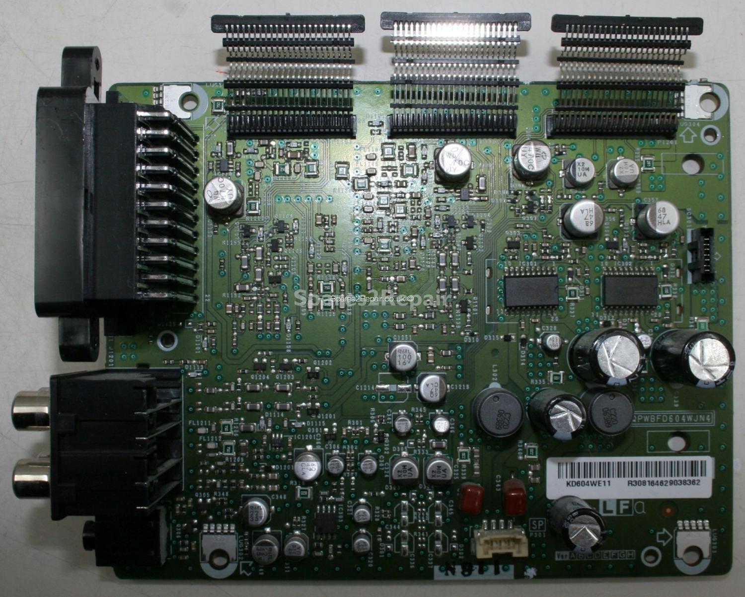 Sharp LC-42XD1E - Main AV - QPWBFD604WJN4 - KD604WE11