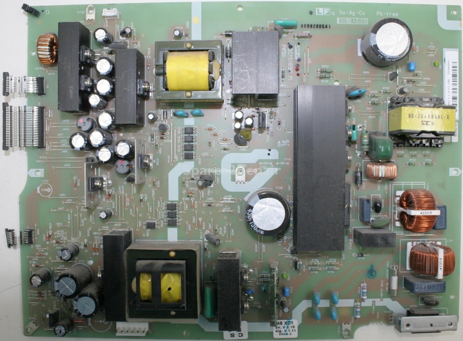 Sharp LC-46XD1E - PSU - PSC10189D M PKG1 Sanken