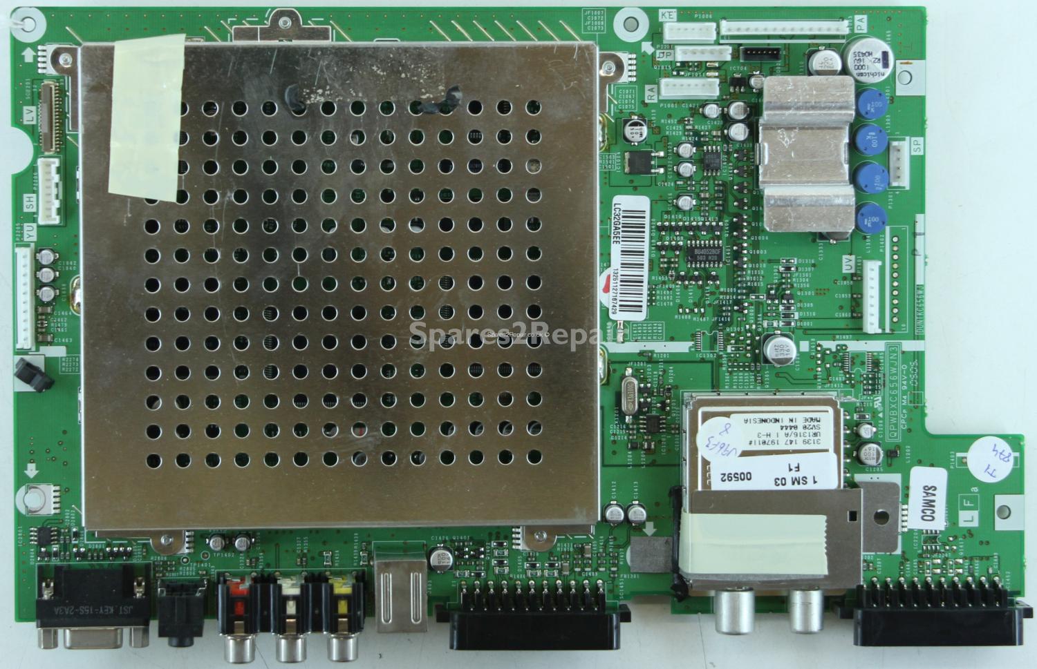 Sharp LC-32GA5E - Main AV - QPWBXC656WJN3 - DUNTKC656WJ