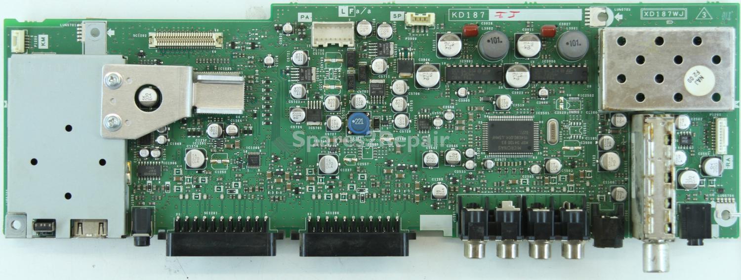 Sharp LC-32P50E - Main AV - XD187WJ - KD187