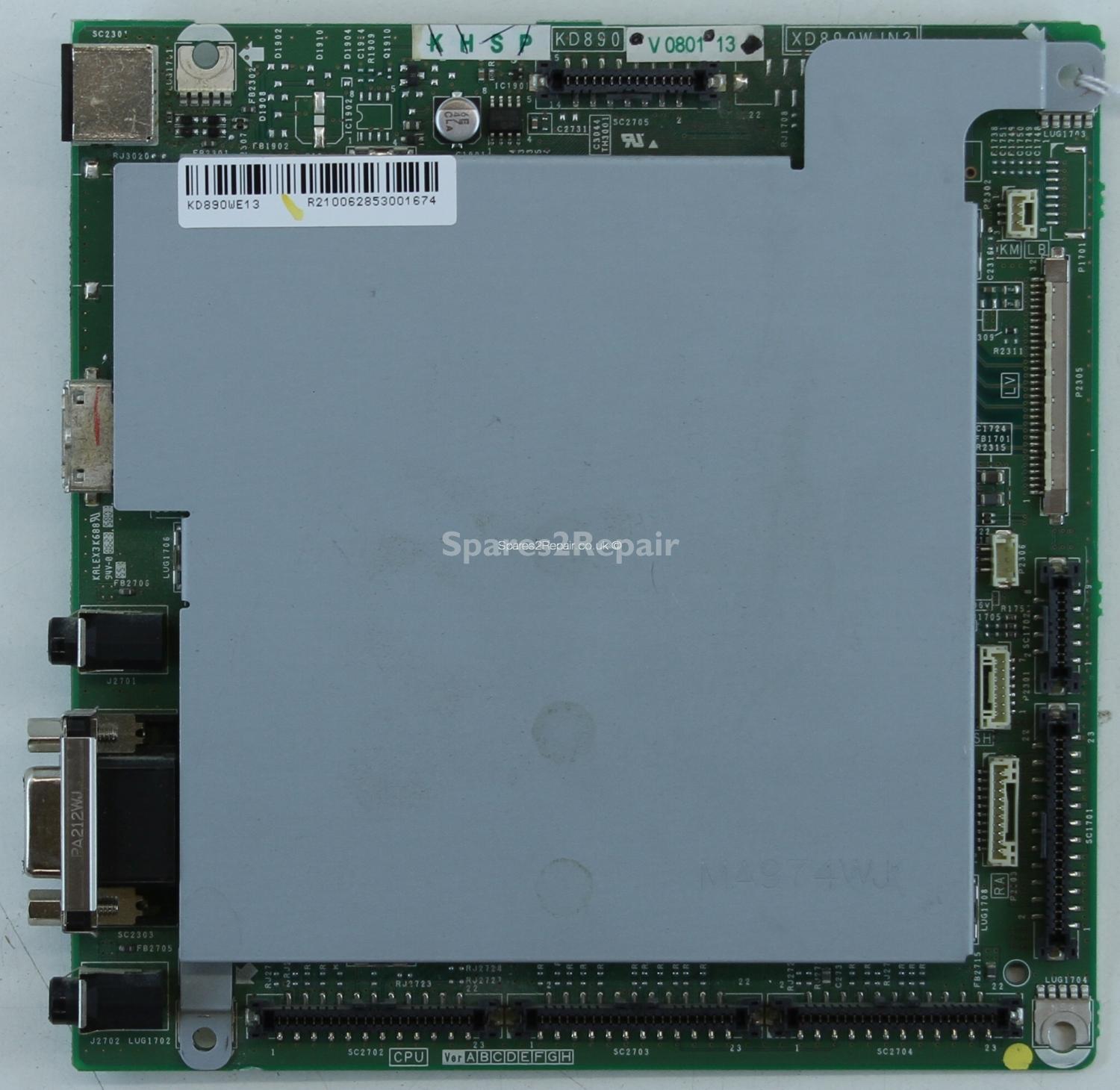 Sharp LC-32SA1E - AV Inputs - KD890WE13 - XD890WJN3