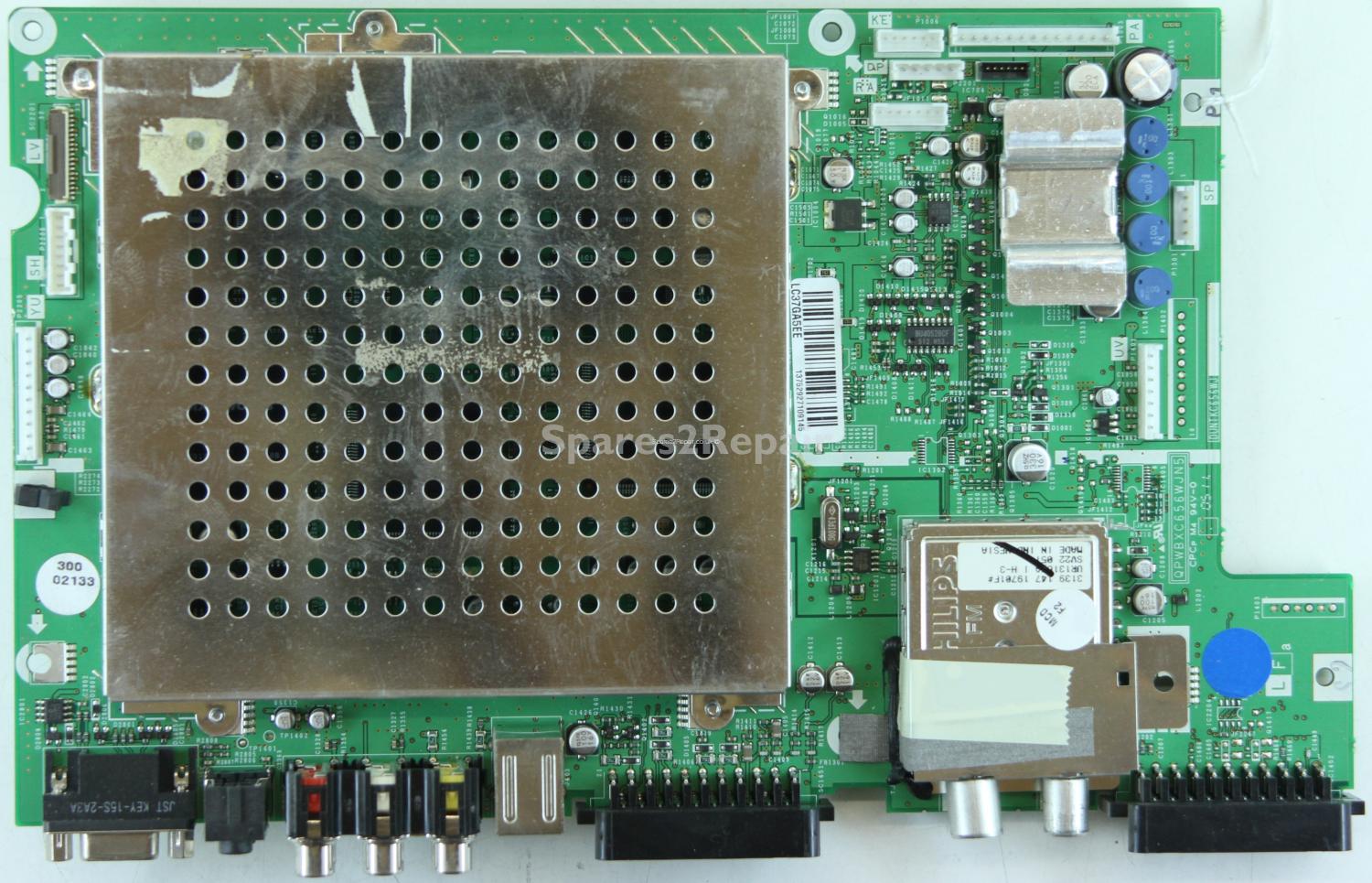 Sharp LC-37GA5E - Main AV - QPWBXC656WJN5 - DUNTKC656WJ