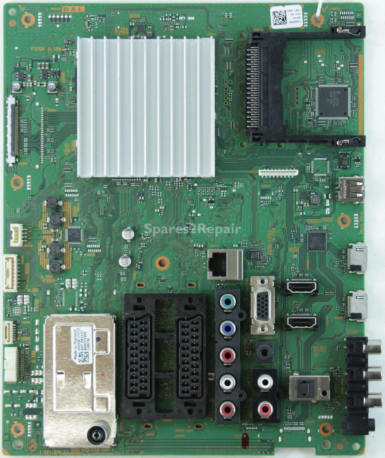 Sony KDL-46EX713 - Main AV - Y2008950I - 1-881-636-23