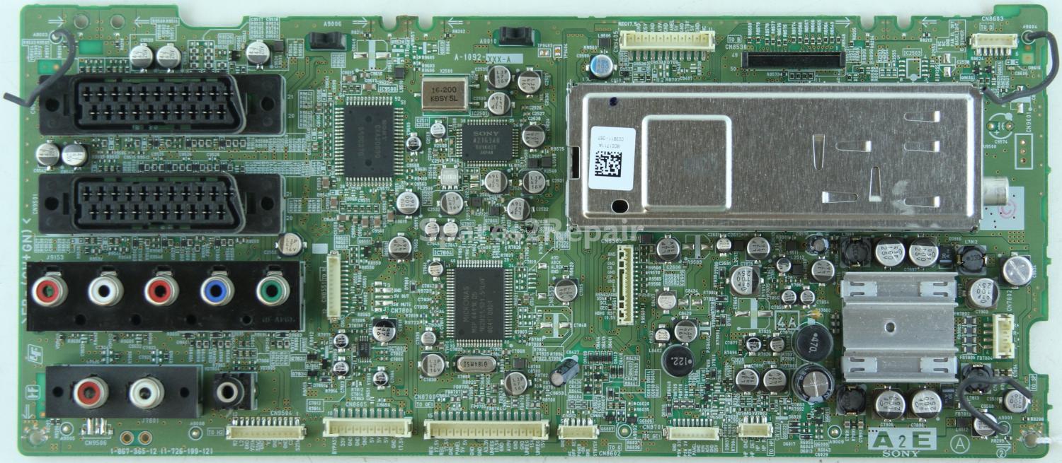 Sony KDL-S26A12U - Main AV - 1-867-365-12 - 1-726-199-12 - A-1092-XXX-A - I8001711A