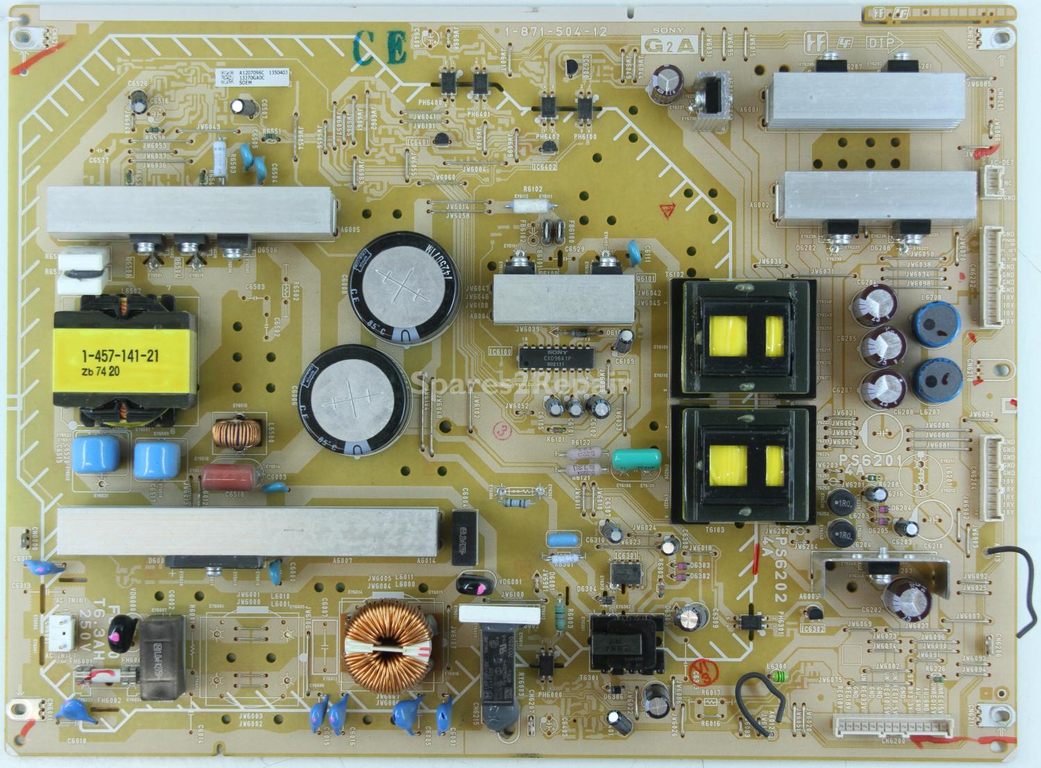 Sony KDL-46S2510 - PSU - 1-871-504-12 - A1207096C