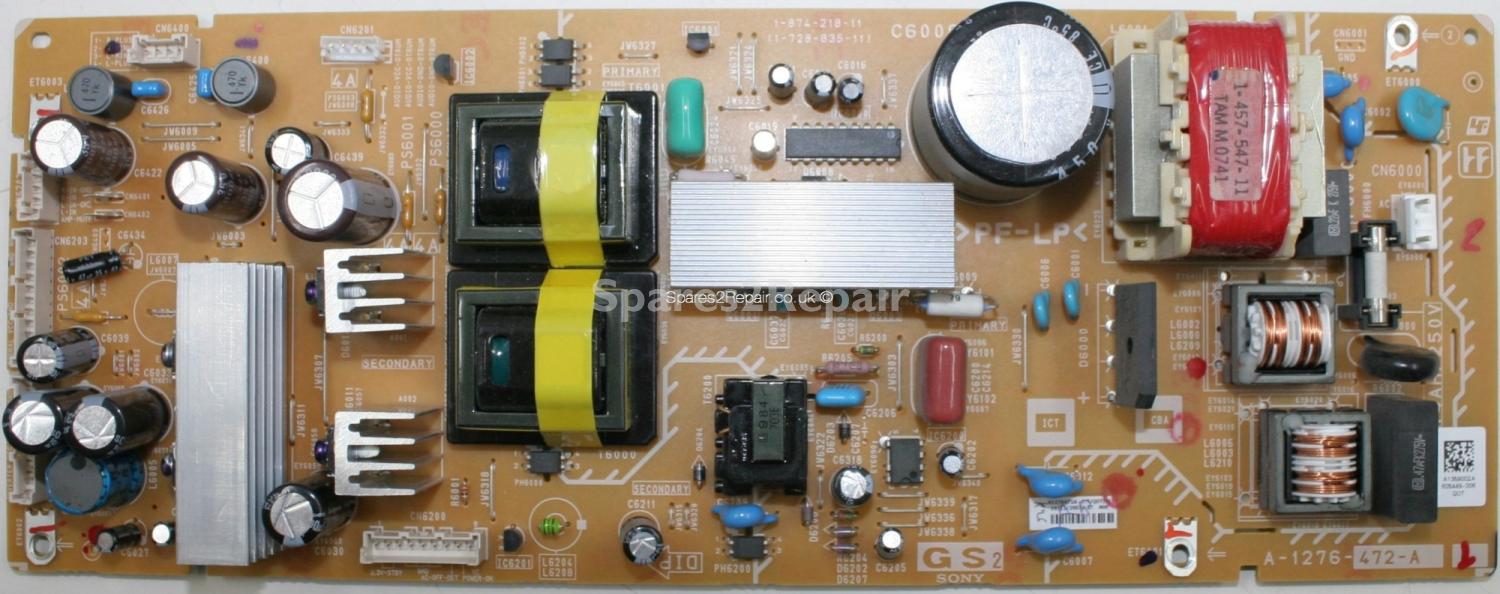 Sony KDL-26U3000 - PSU - A-1276-472-A - A1359002A - 1-874-218-11 - 1-728-835-11