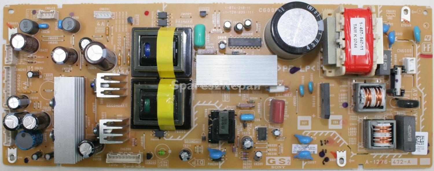 Sony KDL-32P3020 - PSU - 1-874-218-11 - 1-728-835-11 - A-1276-472-A - A1359002A