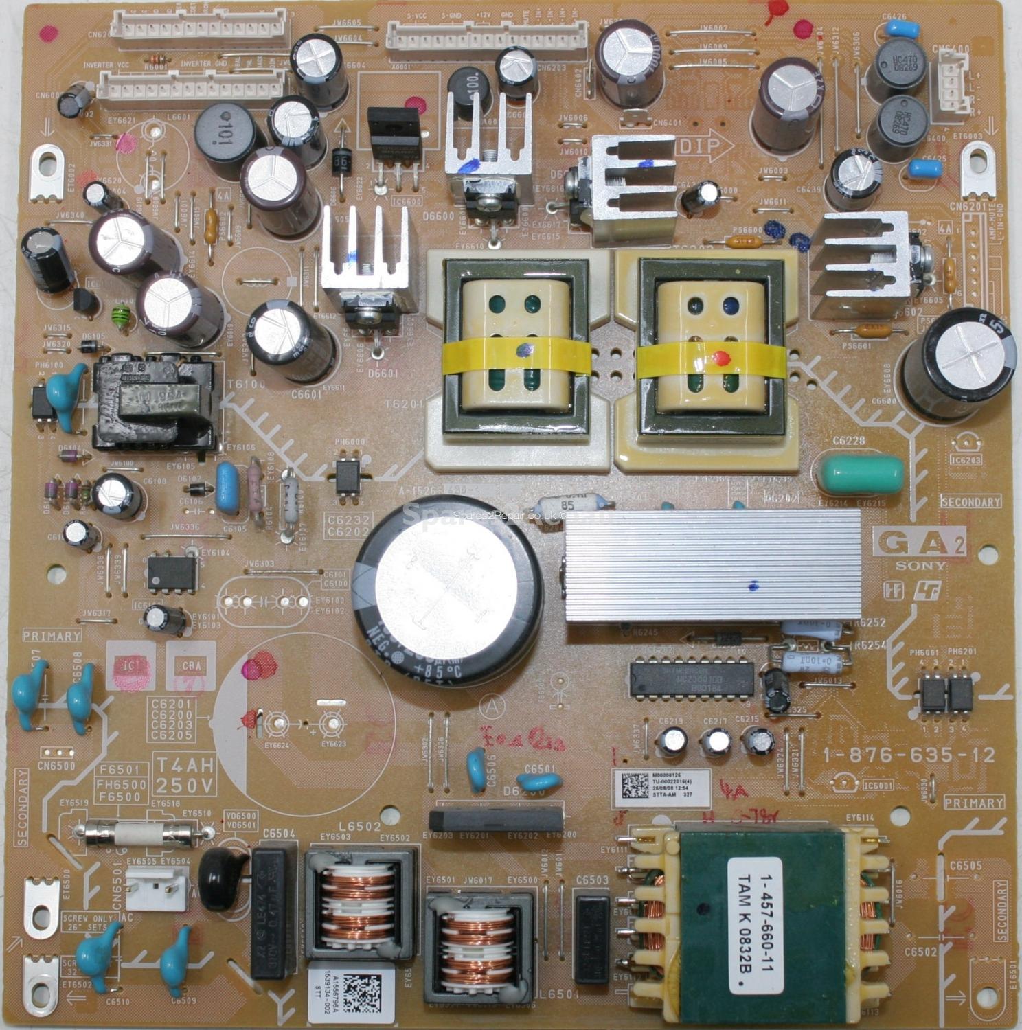 Sony KDL-32V4000 - PSU - 1-876-635-12 - A1556796A