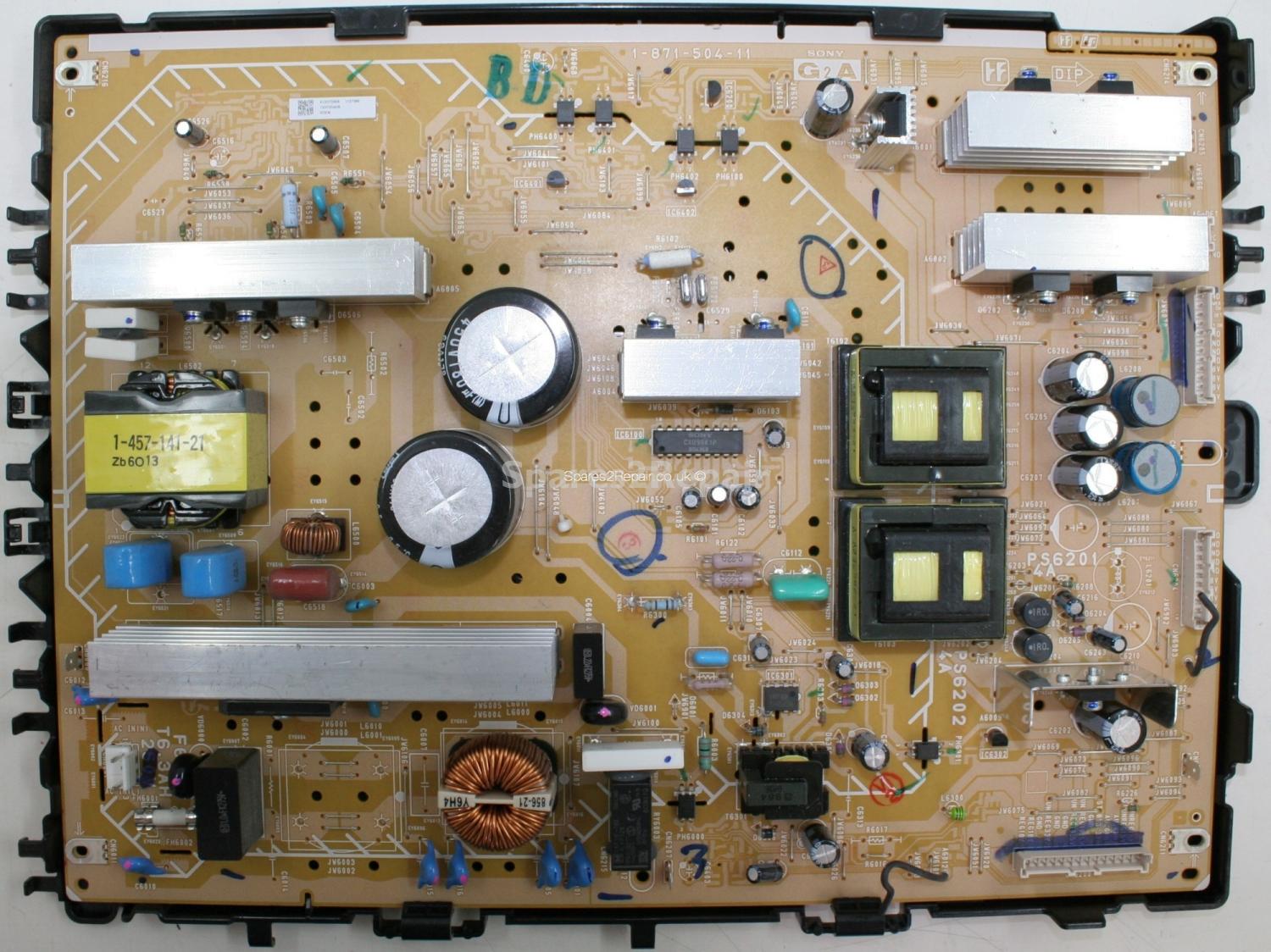 Sony KDL-40S2510 - Power Supply - 1-871-504-11 - A1207096B